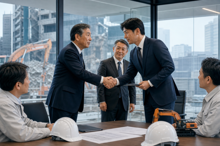 地域密着の建物解体会社を承継したモデルケース